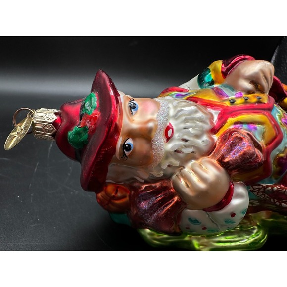 2000 CHRISTOPHER RADKO COWBOY SANTA 5.5" ORNAMENT BD C0-QVC-2 TEXAS WILD WEST - Picture 16 of 16